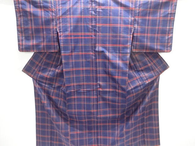 Japanese Kimono / Tsumugi Omeshi Silk